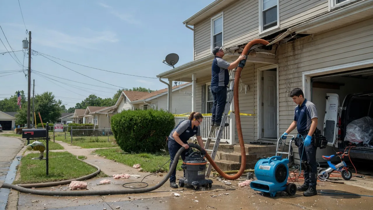 Water Damage Restoration in Morristown, IN near me